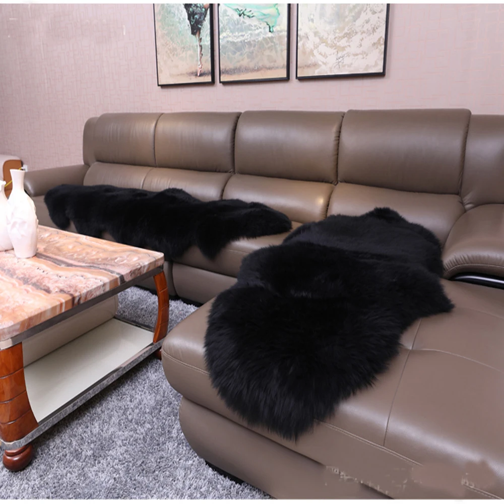 Коврик из искусственной овечьей кожи чехол для стула коврик коврики спальни