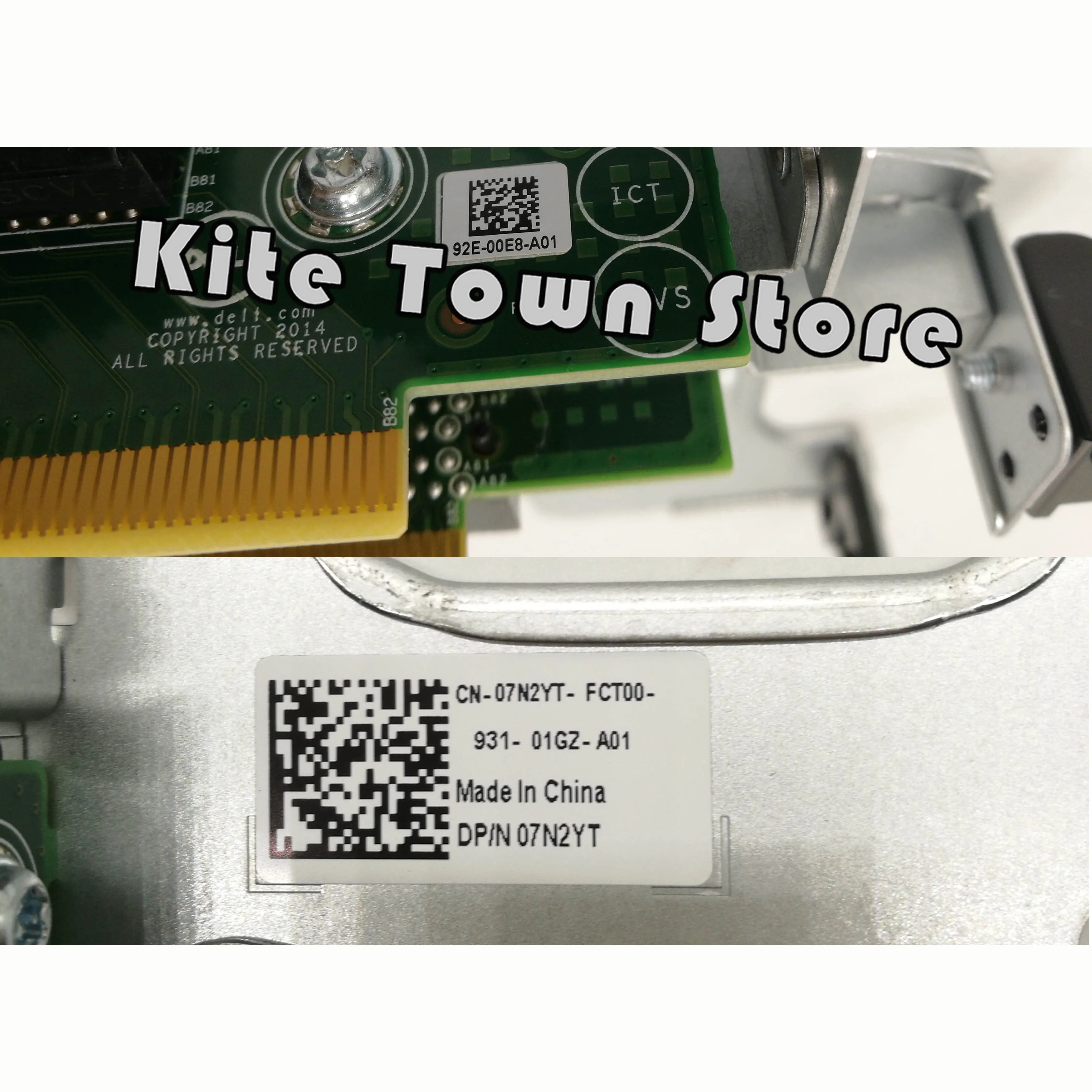 Новая сборка переходной карты совместима с Dell PowerEdge R430 Server 7N2YT
