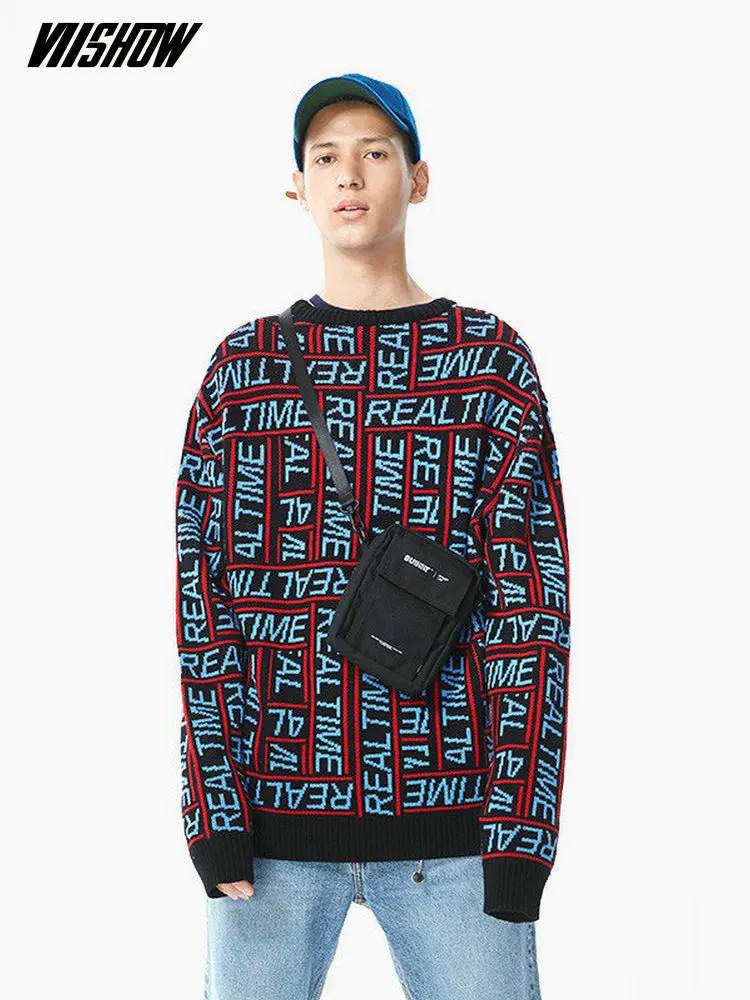 VIISHOW уличная одежда мужской свитер брендовый пуловер и для мужчин новинка 2018