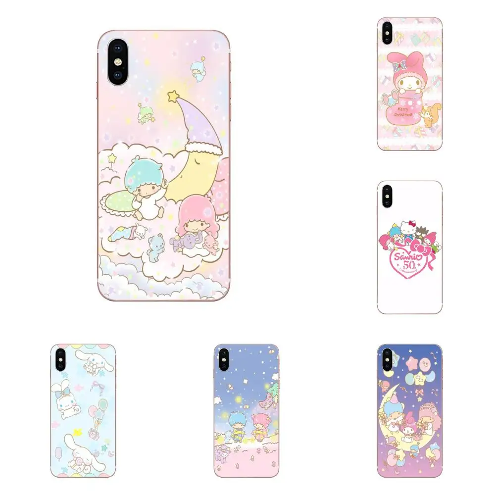 Мягкий чехол из ТПУ для телефона samsung Galaxy Note 5 8 9 S3 S4 S5 S6 S7 S8 S9 S10 5G mini Edge Plus Lite Sanrio |