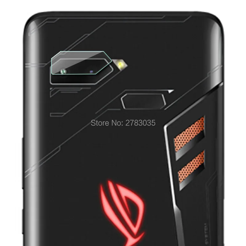 Для Asus ROG Phone 2 II ZS660KL/ZS600KL прозрачная ультра тонкая задняя камера защита объектива задняя камера Крышка объектива Закаленное стекло пленка