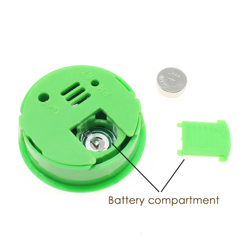 1 Pcs Digital Round LCD Thermometer Hygrometer Temperature Meter Gauge Tester For Lizard Spider Tank | Инструменты