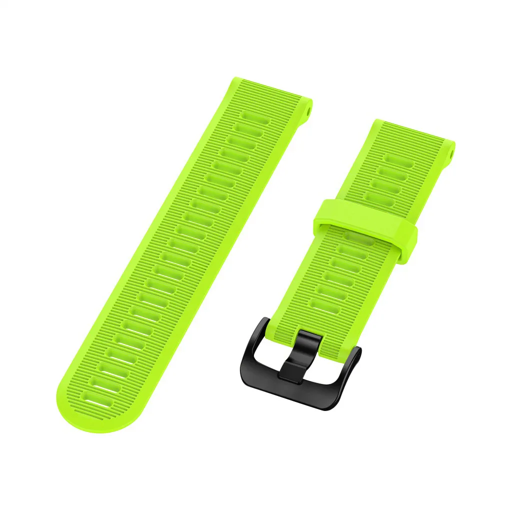 Ouhaobin силиконовый ремешок для Garmin Forerunner 945/935/Fenix 5/Plus силиконовый сменный ремешок 22 мм аксессуары для браслетов - Цвет: GN