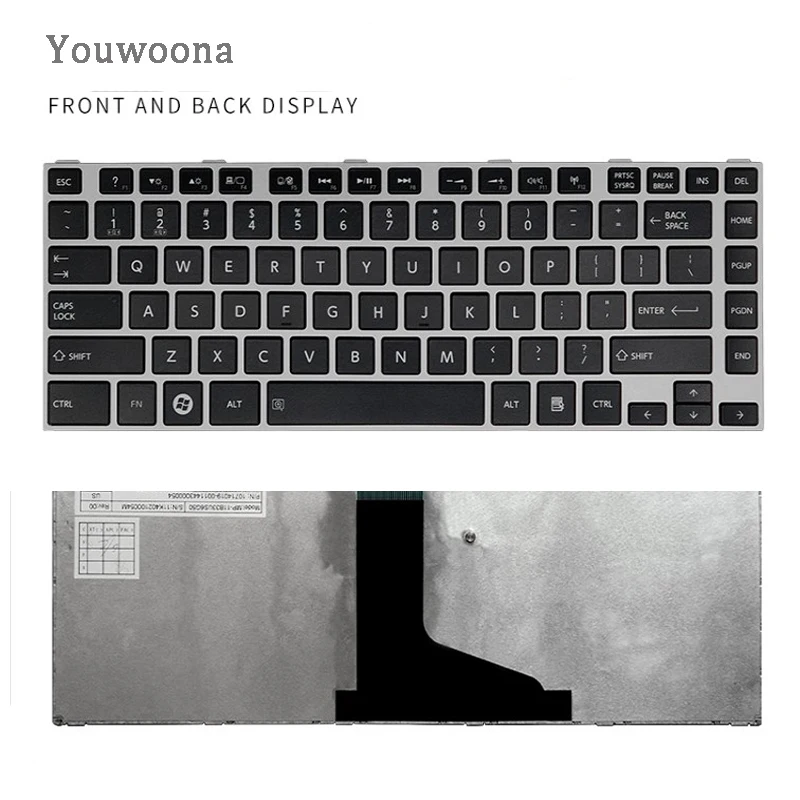 Новая Оригинальная клавиатура для ноутбука Toshiba Satellite C800 C805 M840 L800 L805 C830 M800 L840 L830 -