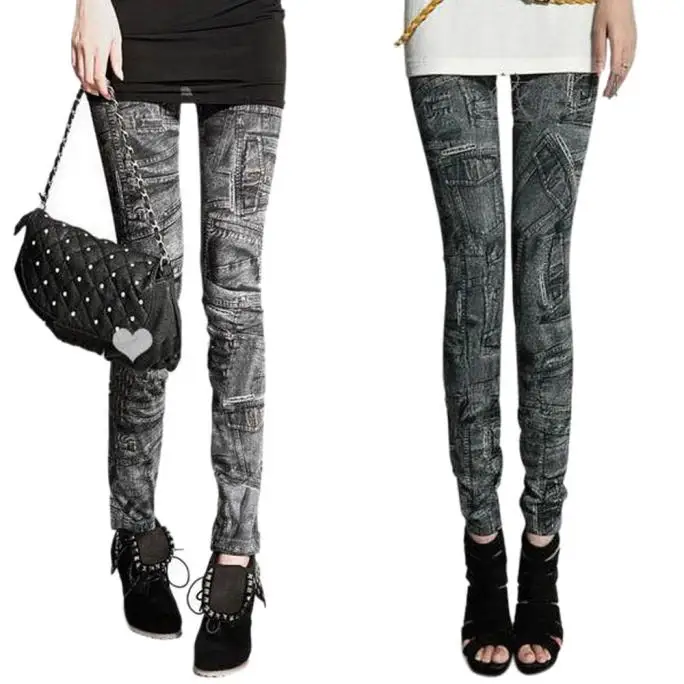 Gray Nice Stretchy Jeans Women Look Fashion Jeans For Women Sexy Slimming Skinny Leg Pants Hole Jeans mujer - Цвет: Gray