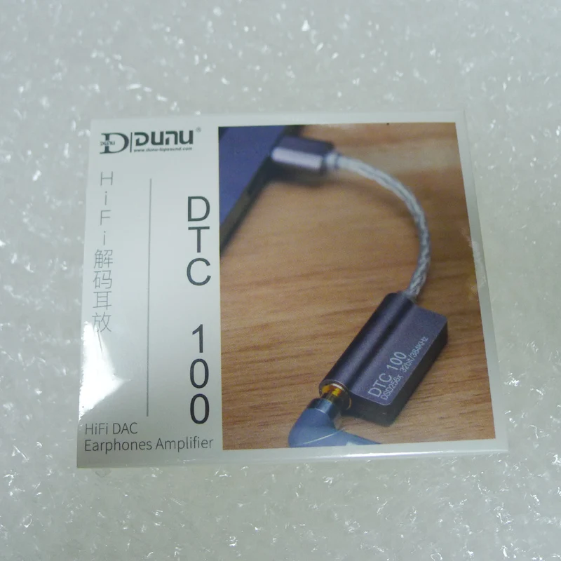 DUNU HiFi наушники усилитель DTC100 / DTC 100 ESS ES9118 чип TYPE C до 3 5 мм PCM 24 бит/384 кГц DSD256 для