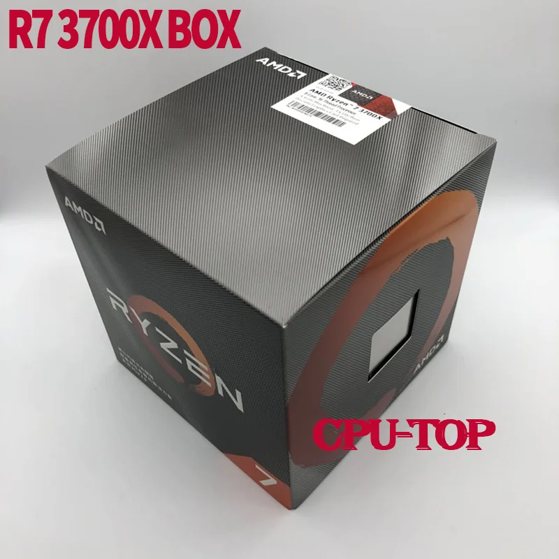 Процессор AMD Ryzen 7 3700X R7 3 6 ГГц Восьмиядерный процессор Sinteen Thread 7NM L3 = 32M 100 000000071 Socket AM4