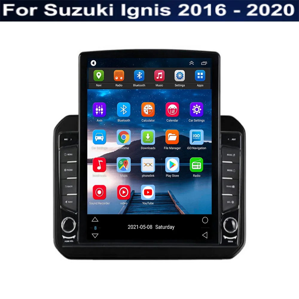 Автомагнитола Tesla 9 7 дюйма Android 11 для Suzuki Ignis 2016-2020-2023 мультимедийный видеоплеер