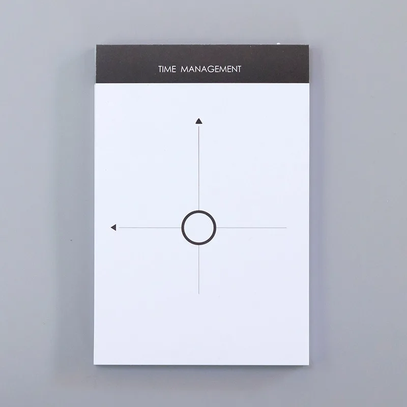Time management Записная книжка caderno memo pad notes to do list еженедельник zeszyty szkolne libreta sticky papeleria notas adhesivas canceleria - Цвет: Time management