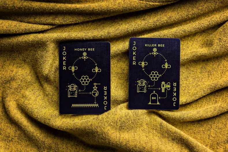 Ellusionist Killer Bee игральные карты велосипедная колода USPCC покер магические игры