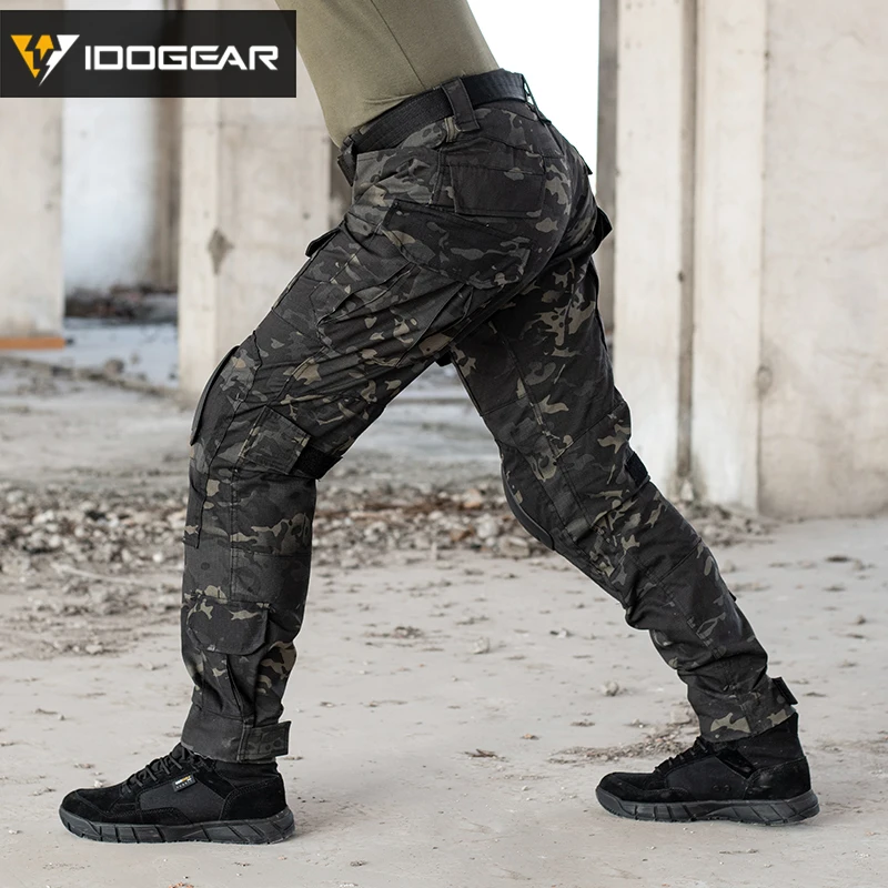 IDOGEAR тактические G2 брюки с наколенниками страйкбольные Брюки Мультикам CP gen2 для