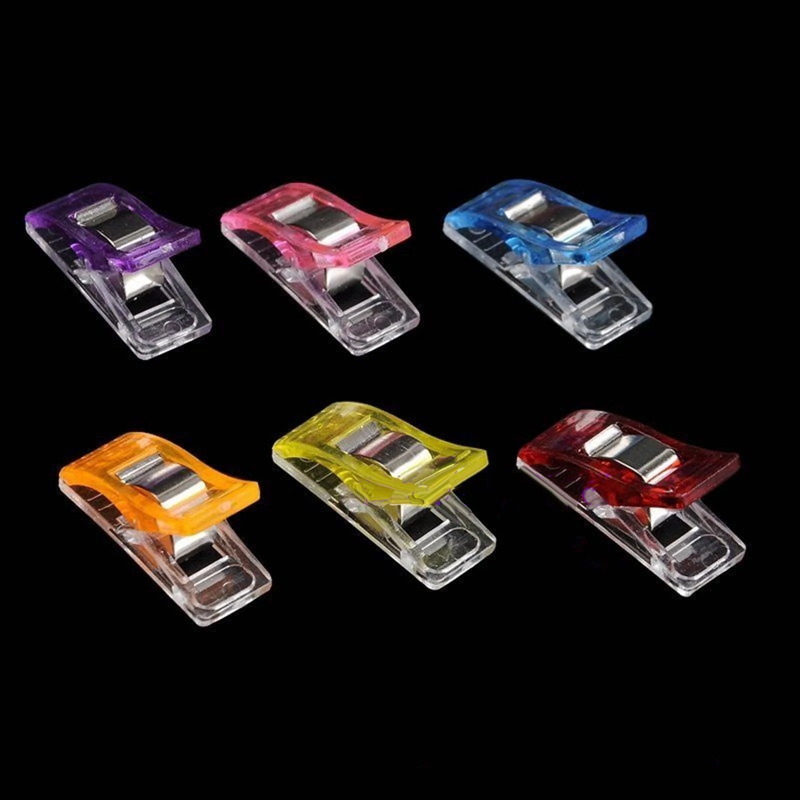 

20/50/100Pcs Colorful Clips For Crafts Quilting Sewing Knitting Crochet Quilt Quilting Patchwork Clip Garment Sewing Accessories