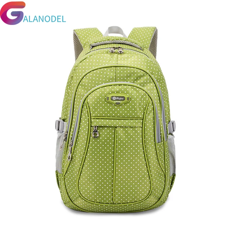 

Schoolbag Dots School Bags Backpack Fashion Kids Lovely Backpacks For Children Teenage Girls Boys School Student Mochila