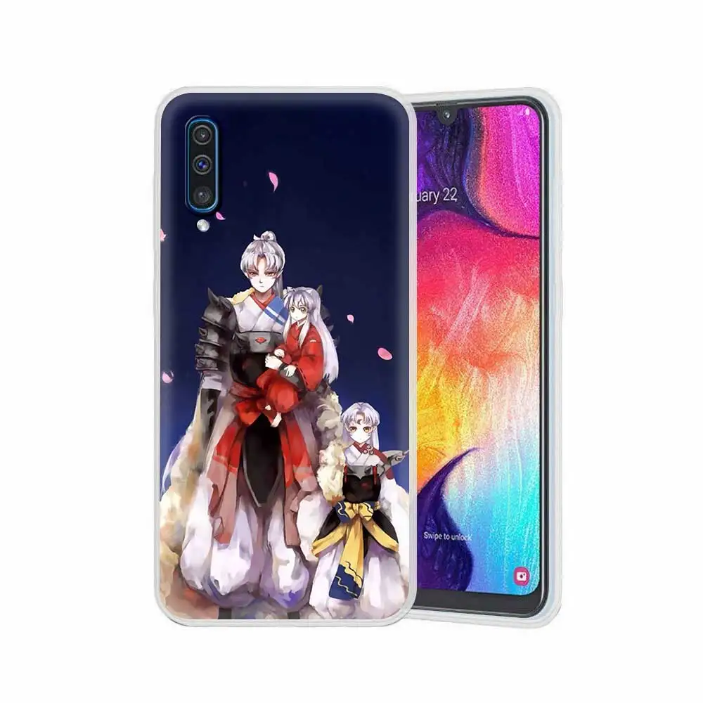 

Phone Case for Samsung A51 A71 A21s Funda For Galaxy A31 A41 A11 M31 M30s M51 Soft Tpu Matte Cover Sac Inuyasha Anime