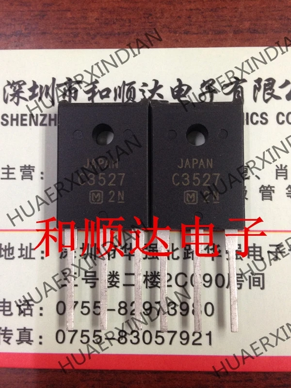 1 шт. новый оригинальный 2SC3527 C3527 TO 3PF гарантия качества|Компоненты