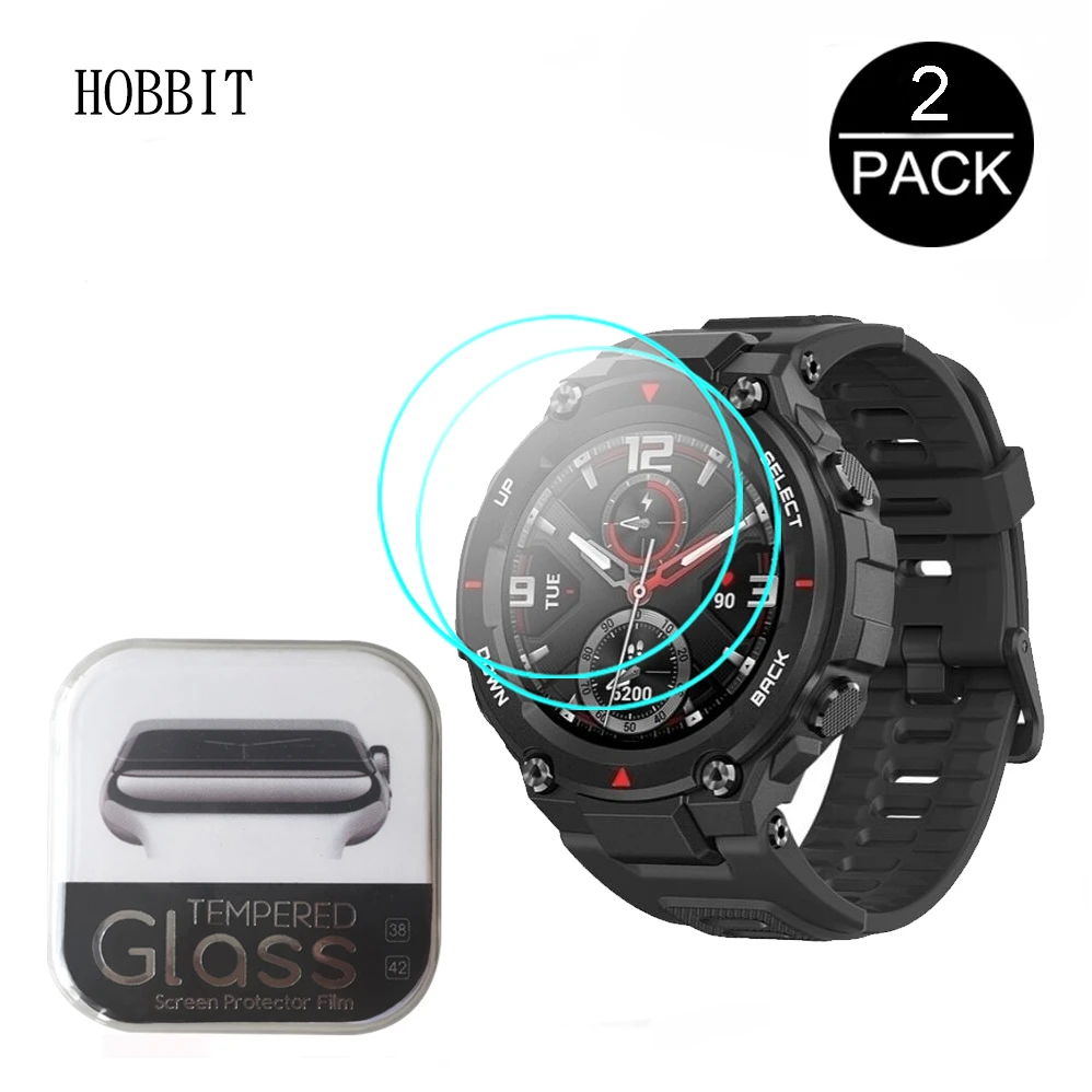 Закаленное защитное стекло для смарт часов Huami Amazfit T Rex TRex Pro 2 шт.|Защита экрана| |