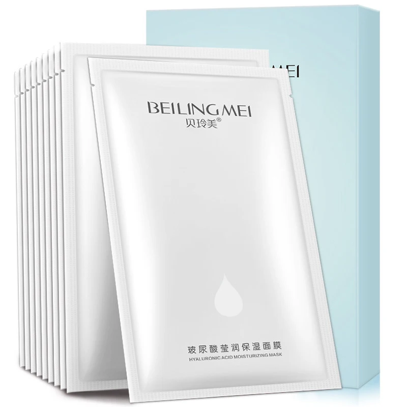 8 штук коробка посылка Гиалуроновая кислота Роза Улитка прозрачный увлажняющая