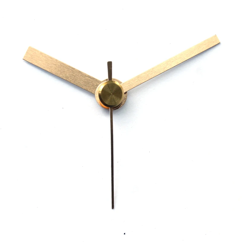 

10sets S Shaft Short Gold Clock Hands 8812# Quartz Clock Accessory Metal Aluminum High Quality DIY Kits