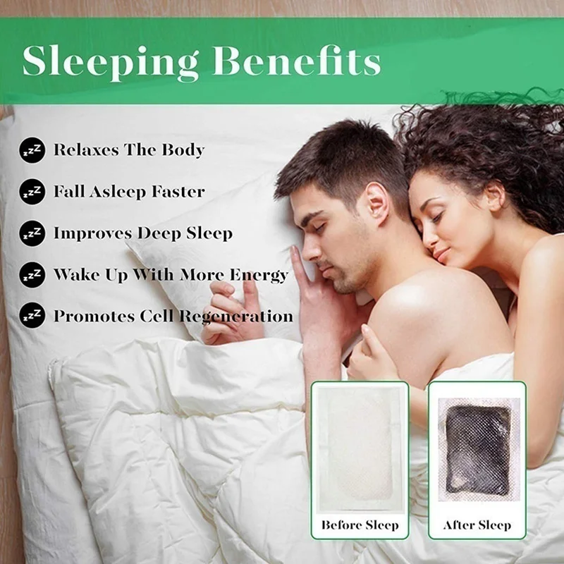 

10PCS Ginger Foot Patch Detox Foot Patches Pads Improve Sleep Quality Weight Loss Slimming Patch Health Care