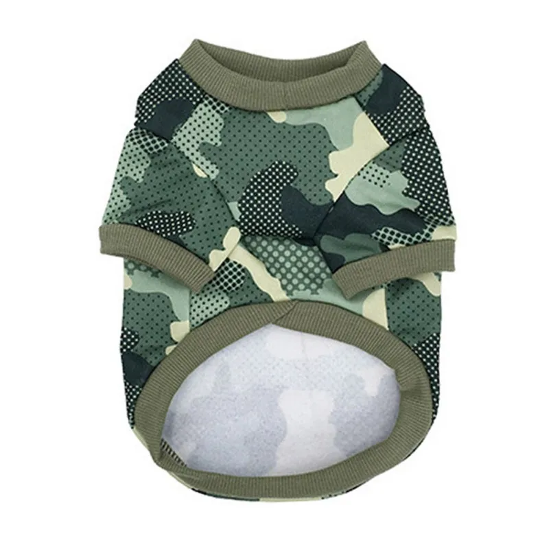 

Camouflage Dog Clothes Summer Shirt Colthes for Dogs Shirt for Small Medium Dog Puppy Chihuahua French Bulldog Colthes