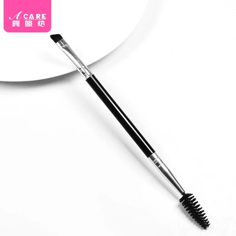 

Single Double Eyelash Makeup Brush Eyebrow Comb Brushes Portable Professional Makeup 6 Color Cosmetics Tools