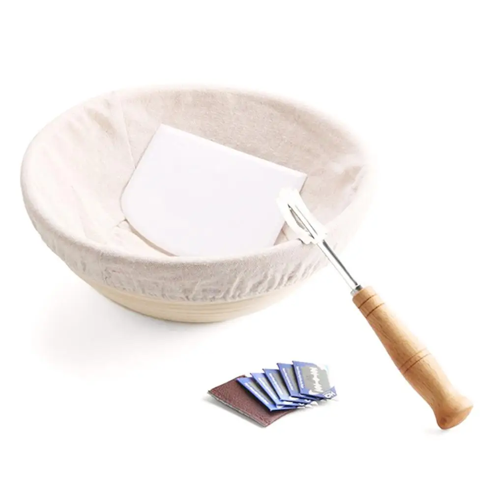 

Корзина для хлеба, профессиональный инструмент для выпечки, корзина, мешок для хлеба и скребок для теста «сделай сам»