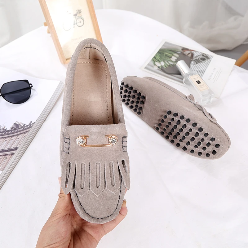 100% женская обувь из натуральной кожи Сезон весна-осень Повседневная Удобные