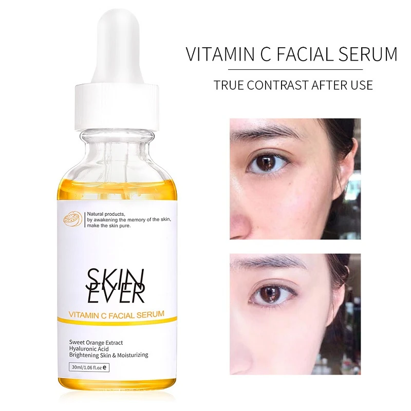 

30ml Vitamin C serum Nutritive VC Brightening and Whitening Serum to Change Dull Complexion and Moisturizing Face Serum TSLM1