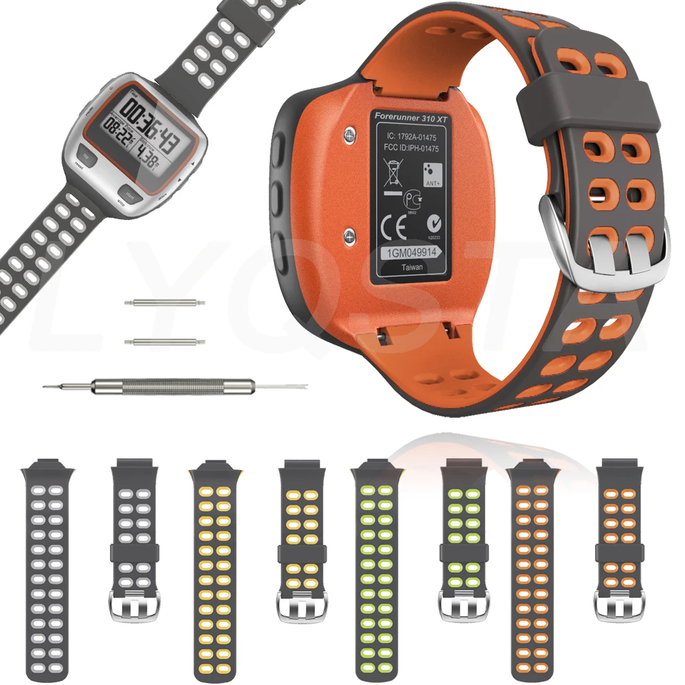 Лидер продаж умные часы для Garmin Forerunner 310XT спортивные силиконовые аксессуары