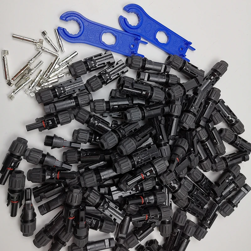 2000 папа и мама пар солнечных кабельных разъемов для панелей фотогальванических