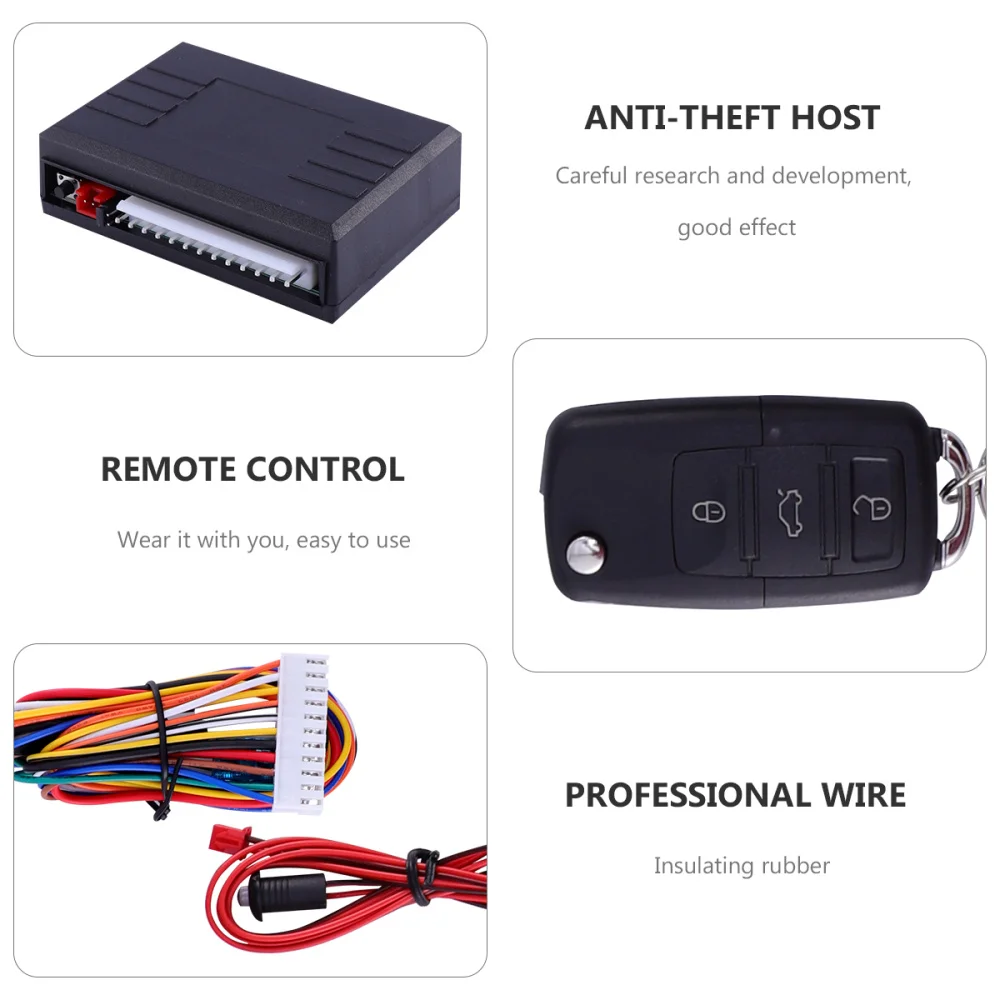 Противоугонная Автомобильная сигнализация с бесключевым входом Дистанционная