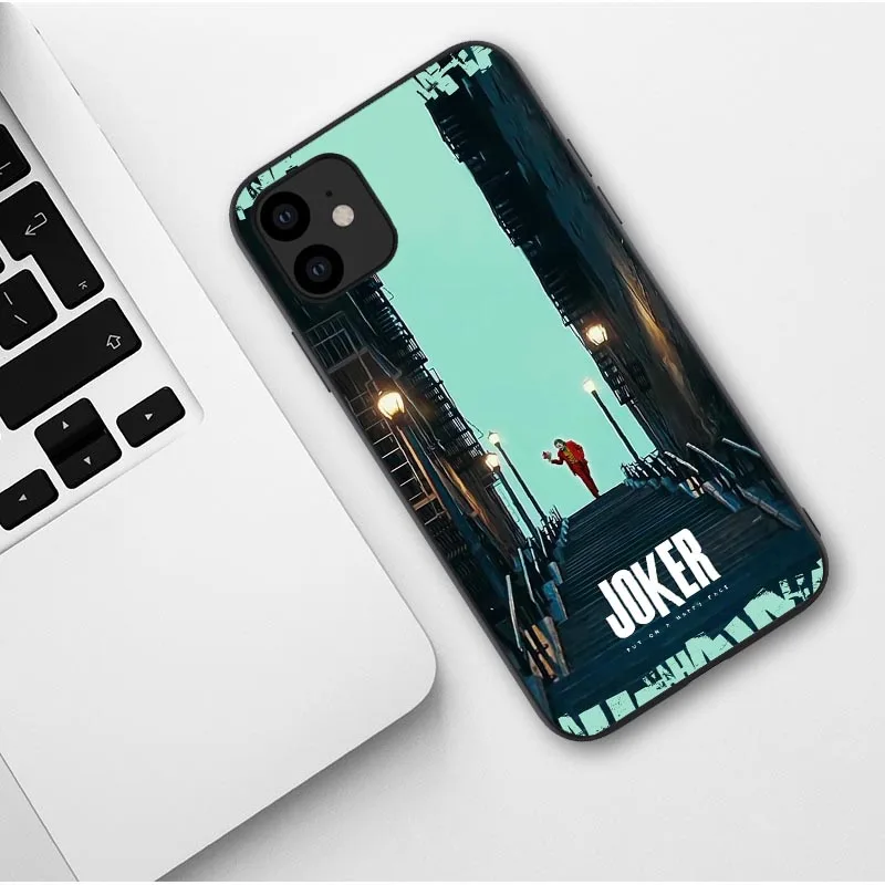 TPU Чехол Joker Horror Movie Joaquin Phoenix для iPhone 11 Pro Max X 7 8 Plus XR XS MAX Black - Цвет: TPU