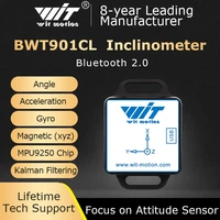 bluetooth inclinometer digital compass bwt901cl ahrs accelerometergyroanglemagnetometerxyz200hzmpu9250for pcandroidmcu