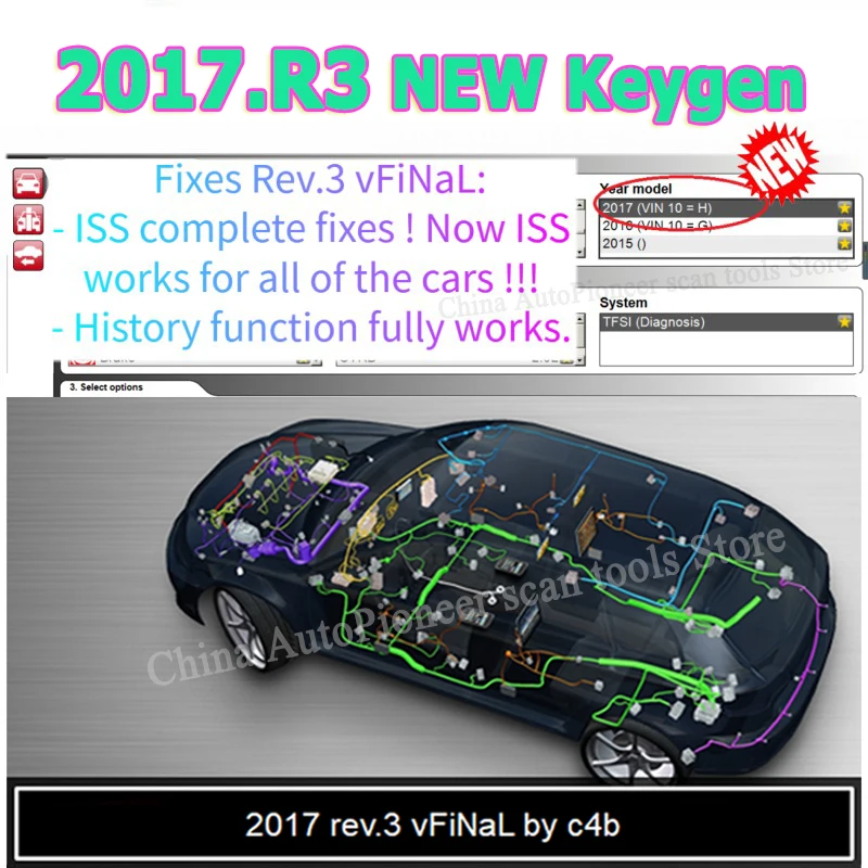 2021 новейшее 2017.R3 бесплатное программное обеспечение Keygen 2017 3 для Delphis DVD vd ds150e cdp obd2