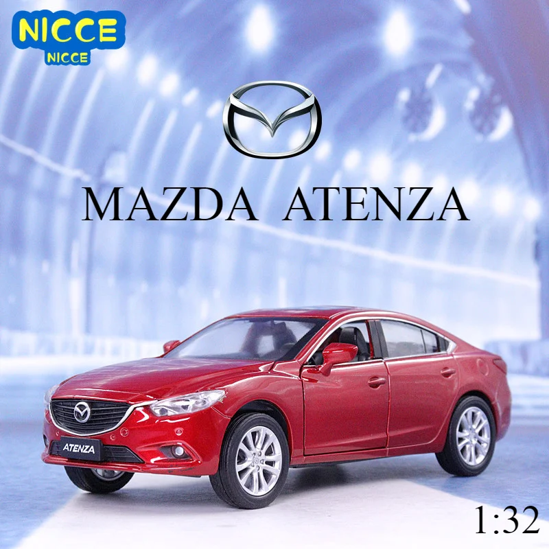 

Nicce 2021 New 1:32 MAZDA ATENZA Car Alloy Car Toy Pre-owned Car Model Pull Back Toy for Children Collection Free Shipment F172