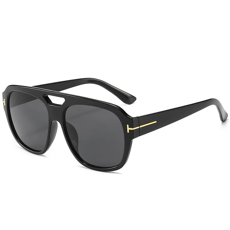 

Солнцезащитные очки с логотипом tf для женщин и мужчин, большие прямоугольные очки uv400, черные, желтые, синие, зеленые, красные, 2021