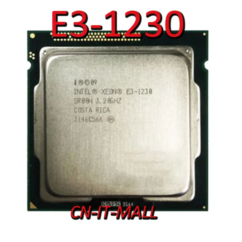 

Intel Xeon E3-1230 CPU 3.2GHz 8M 4 Core 8 Threads LGA1155 Processor