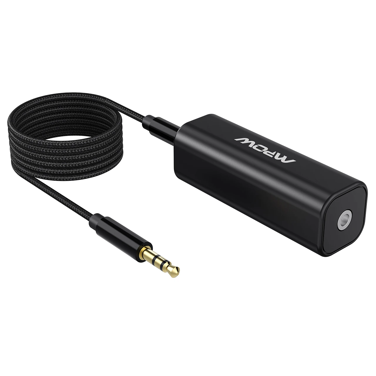 Mpow BH392 заземление петли шума изолятор 1 м/3.3ft 3,5 мм аудио кабель для MP3/MP4 Автомобильная домашняя аудиосистема портативный черный шумоизолятор