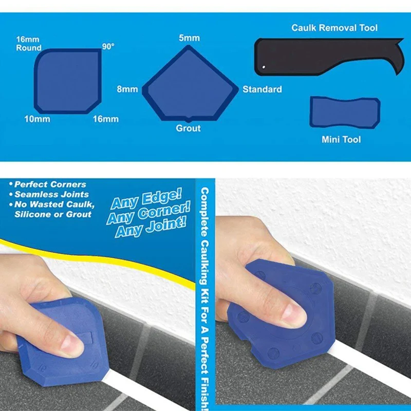 17 шт. набор инструментов для нарезки силиконовый герметик Отделочный Инструмент