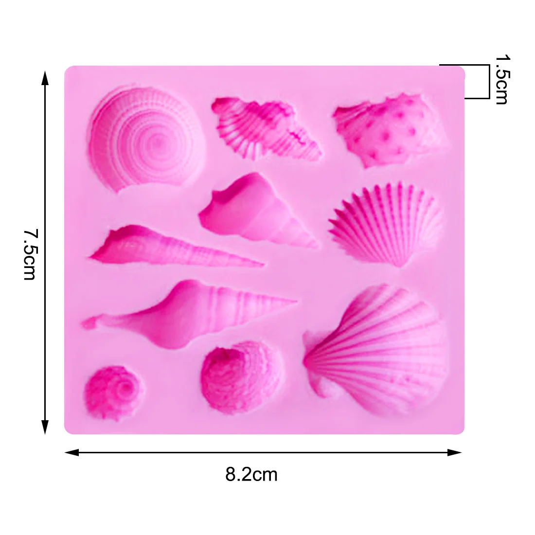 Кухонная формочка для шоколада торта инструменты выпечки морской тематики