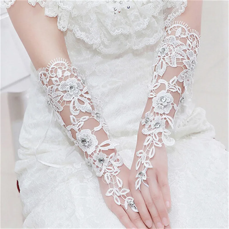 

Lace Gloves Gloves Bridal Gloves Hook Finger Lace Up Gloves