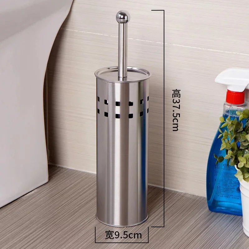 Щетка для унитаза и держатель с вентиляционными отверстиями нержавеющая сталь