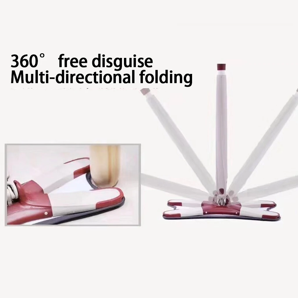 Швабра для мытья пола X Type из микрофибры с 3 шт. тканевой швабры сменная без рук