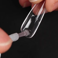 3pcs nail tips glue gel 3in1 multifunction base coat diamond stick glue rhinestone decoration 7ml nail glue nail falses adhesive