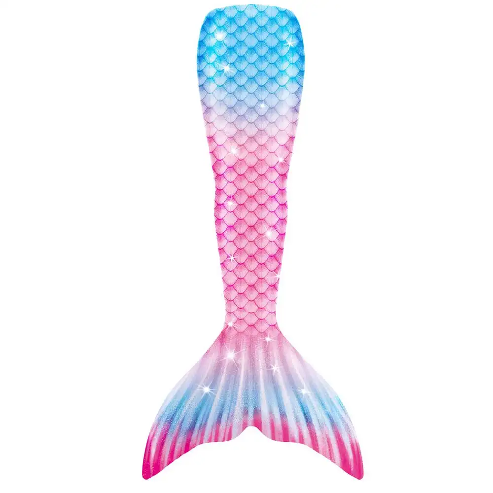 

Girls Women Mermaid Tail For Swimming Cosplay Princess Mermaid Beachwear Fancy Dress Elder Grils 3D Printed Swim Tail