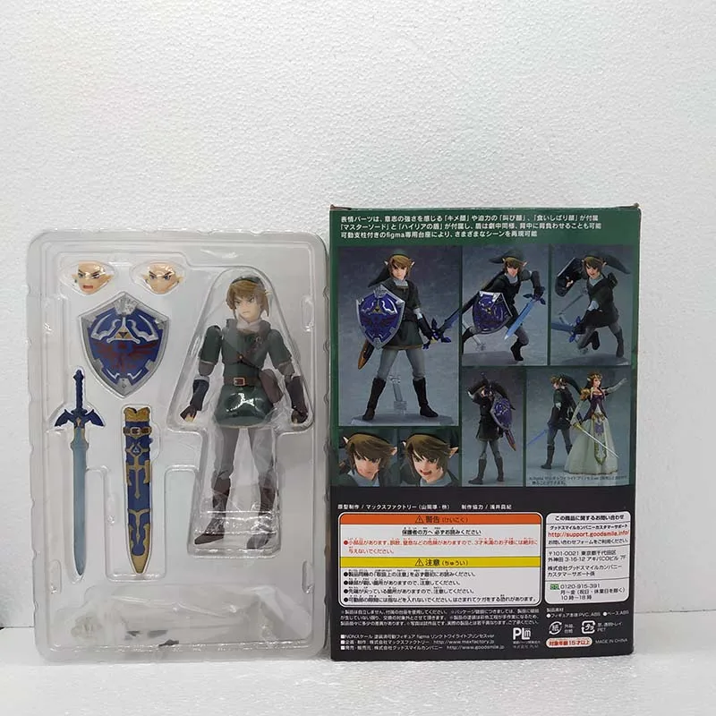 Figma 319 320 Zelda Skyward Sword Link Twilight Princess Action Figure Model Toys Doll For Gift | Игрушки и хобби