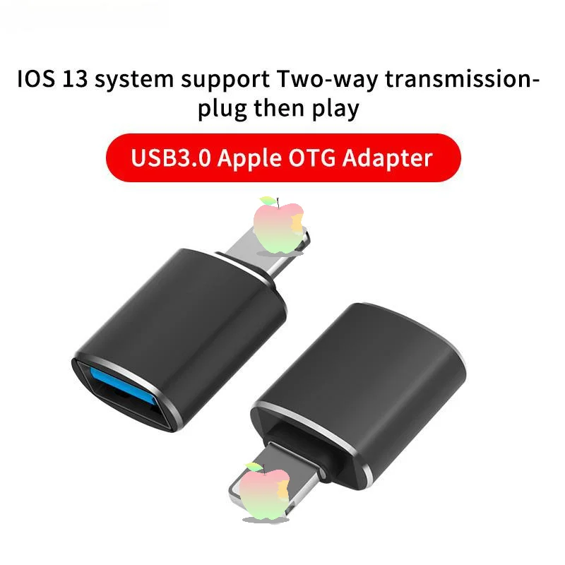 

OTG USB Adapter Lighting Male to USB3.0 iOS 13 Charging Adapter For iPhone 11 Pro XS Max XR X 8 7 6s 6 Plus iPad Adapter