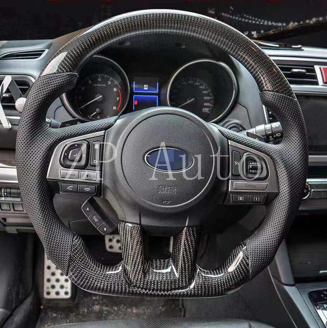 

Customizable steering wheel for Subaru steering wheel forged Napa Alcantara perforated leather carbon fiber steering wheel
