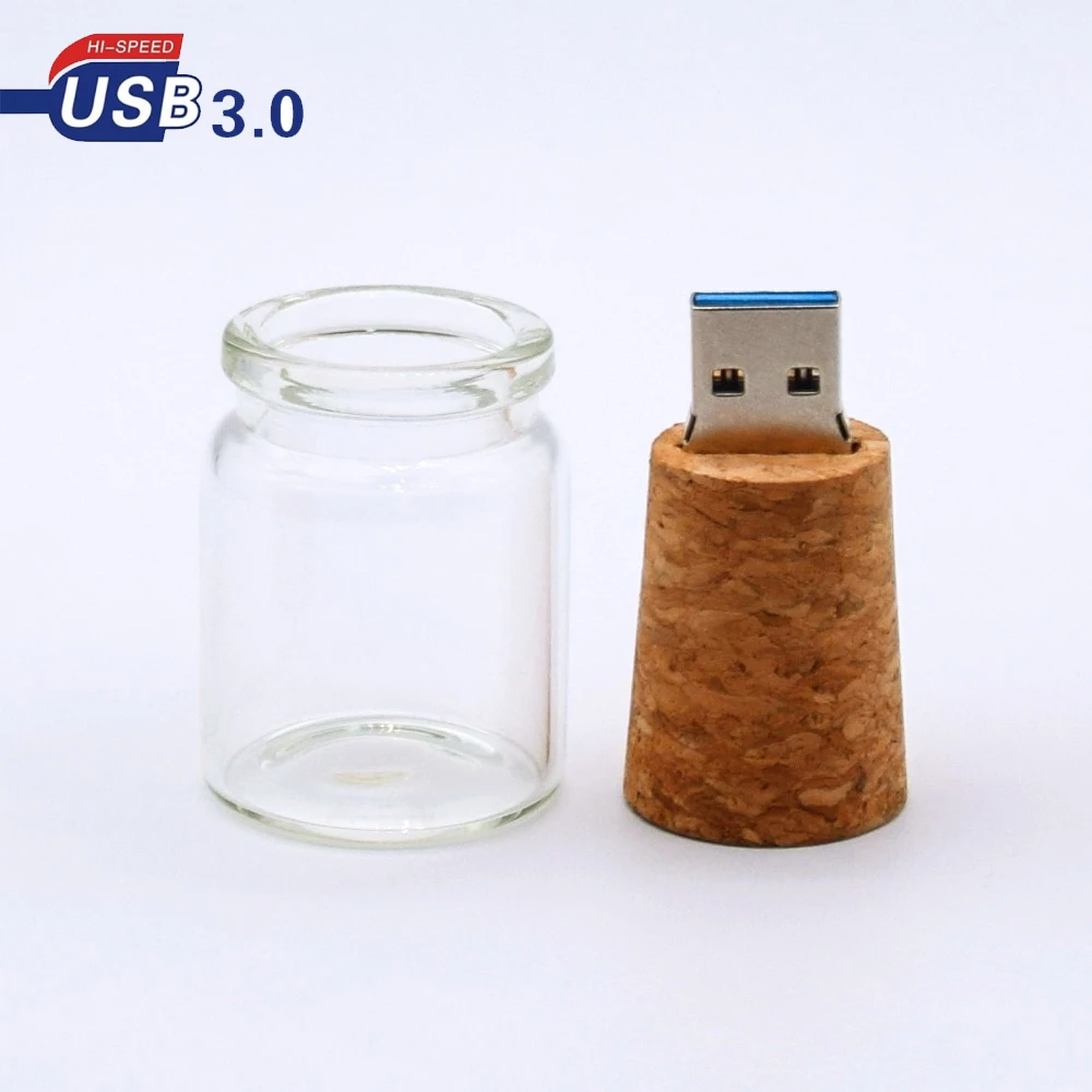 Поплавок-бутылка бутылки желаний флэш-карта памяти флеш-накопитель 8 Гб