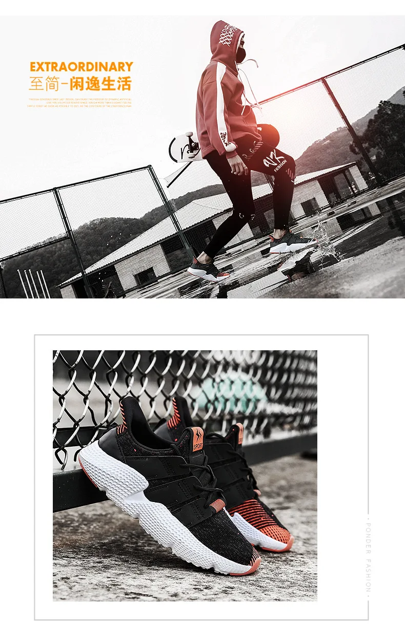 Men Casual Shoes Breathable Autumn Summer Mesh Brand lace-up male Sneakers Lightweight adults Fashion Trend Cheap big size 39-46